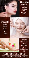 Eyebrow threading and more